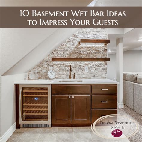 10 Basement Wet Bar Ideas to Impress Your Guests - Sheffield Homes Finished Basements and More