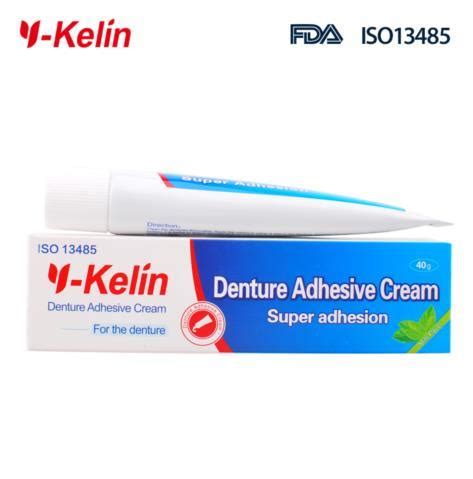 Denture Adhesive Cream 40g Strong Hold Denture Cream | eBay