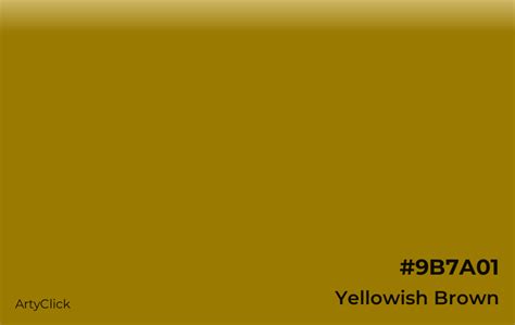 Yellowish Brown Color | ArtyClick