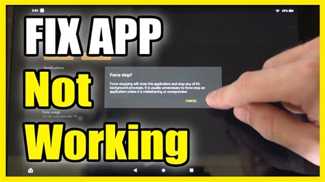 How to Fix Apps Not Working or Opening on Amazon FIRE HD 10 Tablet ...