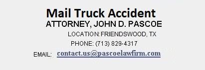 Mail Truck Accident Lawyer - Pascoe Law Firm