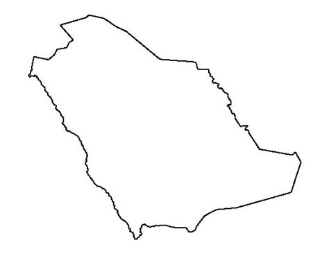 an outline map of the country of israel in black and white, on a white background