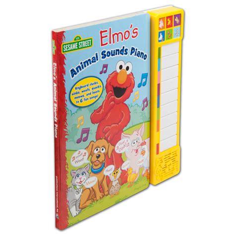 Sesame Street Elmo’s Animal Sounds Piano Book | Musictoday Superstore