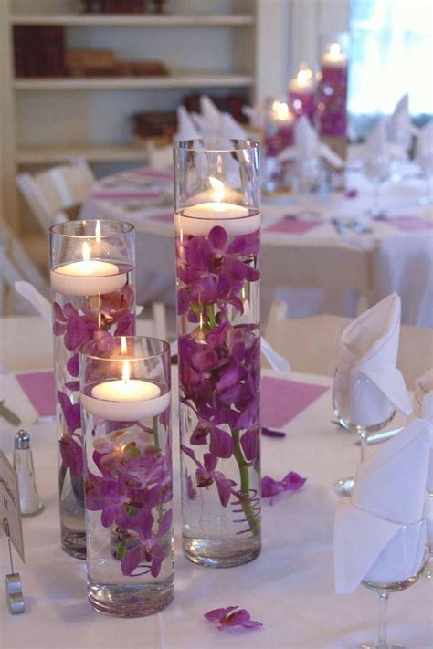 Wonderful Photos Orchids centerpiece Suggestions Orchid some sort of plant of | Candle wedding ...