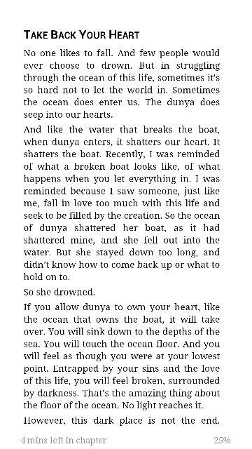 Reclaim your heart.. One of my favourite chapters. Quotes From Novels ...