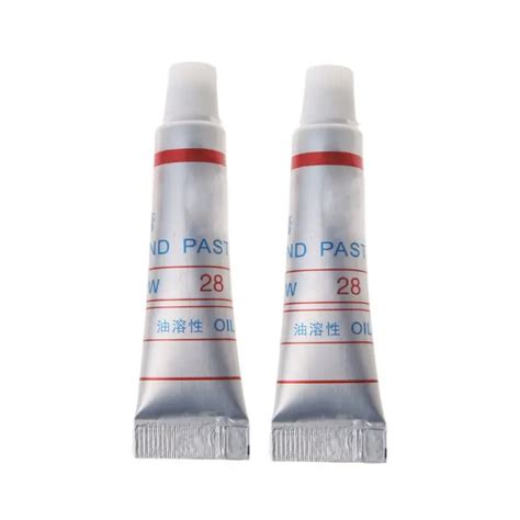 2pcs Diamond Abrasive Paste Compound Micron Glass Metal Polishing ...