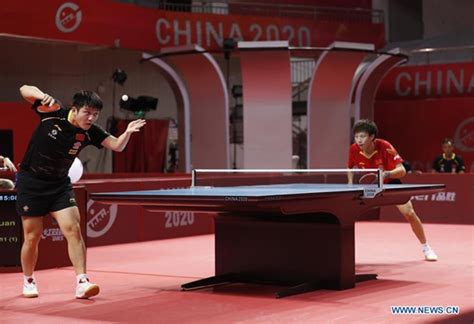 Chinese table tennis Olympic practice test ends in Hainan - China.org.cn