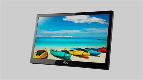 AOC launches 15.6-inch portable USB monitor