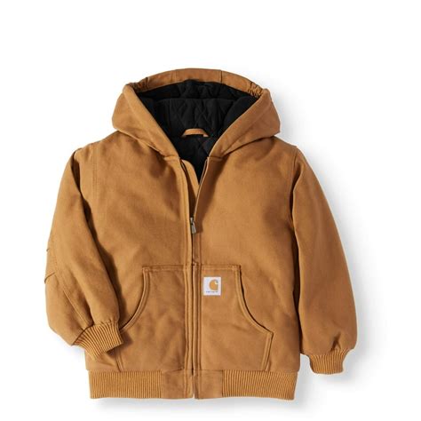 Carhartt - Carhartt Kids Active Jac (Big Kids) Carhartt Brown - Walmart ...