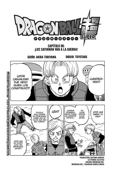 Dragon Ball Super Manga 96 Español Completo