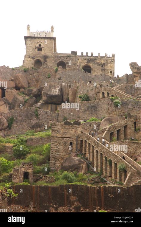 Golconda Fort Hyderabad India Stock Photo - Alamy