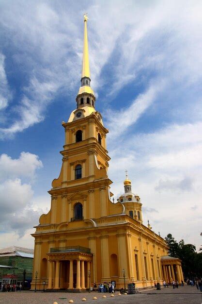 Premium Photo | Cathedral temple in petropavlovskaya fortress