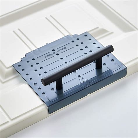 Buy Ravinte Cabinet Door & Drawer Hardware Installation Template Kit Include Drill Bit Mounting ...