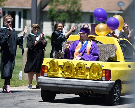 Concord High School hosts drive-through graduation - mlive.com