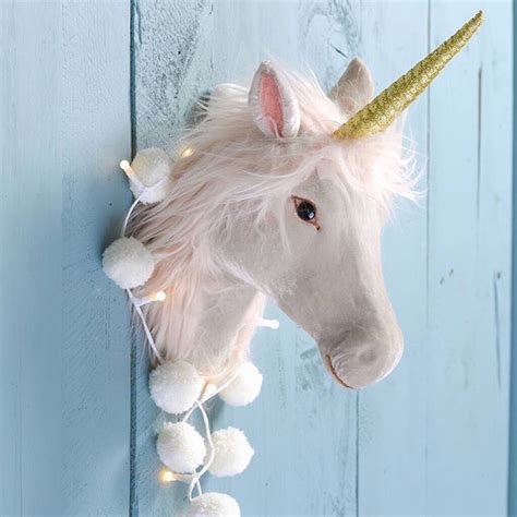 For your little believers This stunning unicorn wall mount will add the ...