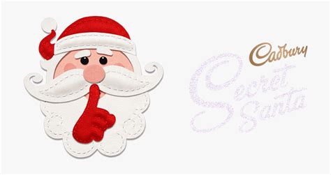 Cadbury Secret Santa - Cadbury Santa, HD Png Download , Transparent Png Image - PNGitem