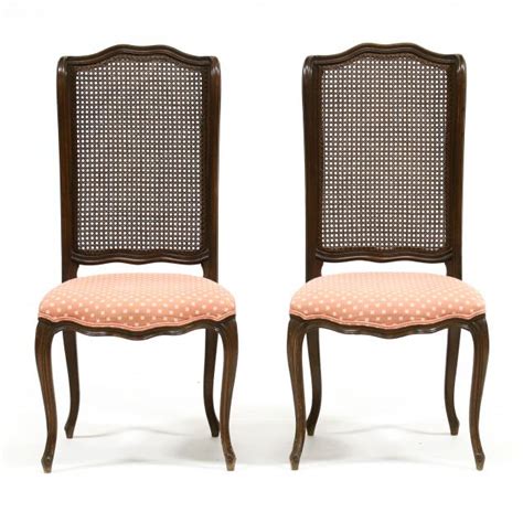 Pair of French Style Cane Back Side Chairs (Lot 1304 - March Estate AuctionMar 23, 2023, 9:00am)