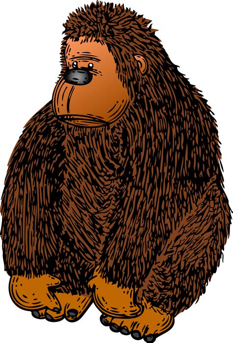 Gorilla vector clipart image - Free stock photo - Public Domain photo ...