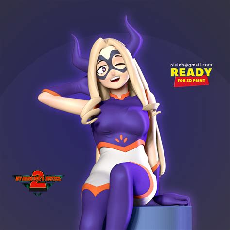 3D file Mt Lady - My hero academia Fanart 👾・Design to download and 3D print・Cults