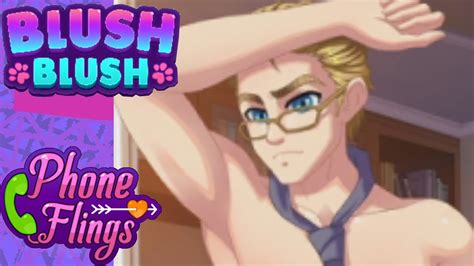 Blush Blush Phone Flings: Cashew & Boss Endings~! - YouTube