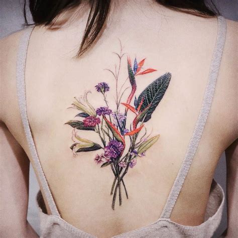 Bouquet Tattoo, Beautiful Flower Tattoos, Tattoo Spirit, Subtle Tattoos ...