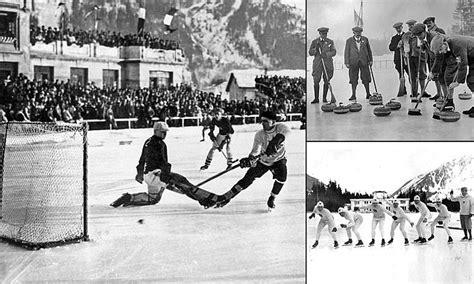 Photos of first Winter Olympics in 1924 | Daily Mail Online