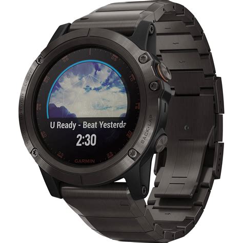 Garmin fenix 5X Plus Sapphire Edition Multi-Sport 010-01989-04