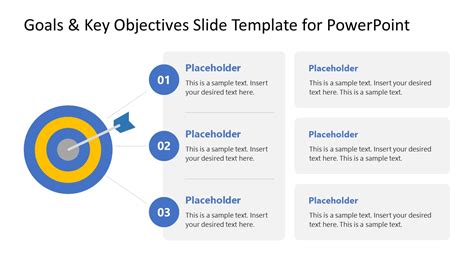 Goals & Key Objectives PowerPoint Template