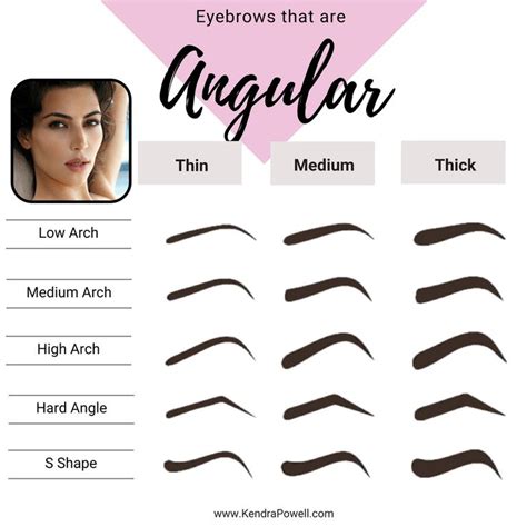 Everything You Need To Know About Eyebrows | Makeup & Hair by Kendra | Eyebrow shaping, Arched ...