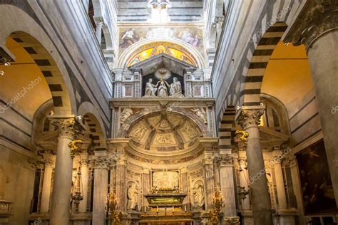 Pisa cathedral interior view, Italy – Stock Editorial Photo © CAHKT #156261872