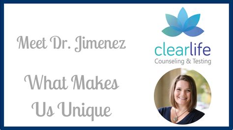 Family Counseling Frisco TX | Meet Dr. Jimenez — Clear Life Counseling & Testing