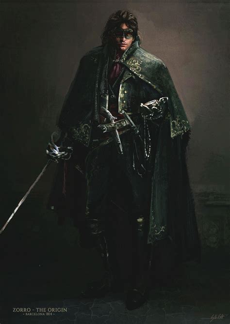 Zorro - The Origin, Joao Silva on ArtStation at https://www.artstation.com/artwork/lRzNo ...