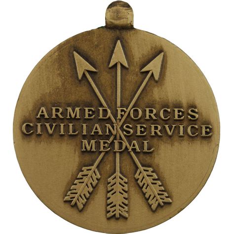 Armed Forces Civilian Service Medal | USAMM