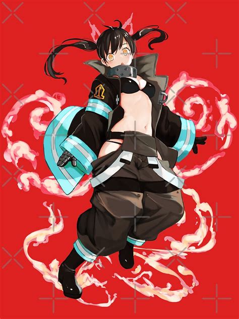 "Fire Force - Tamaki Kotatsu" T-shirt for Sale by Styletto | Redbubble | fire t-shirts - force t ...