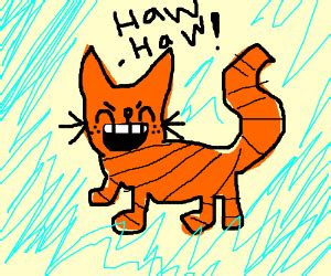 Petey, the world's EVILEST cat! Haw haw haw! - Drawception