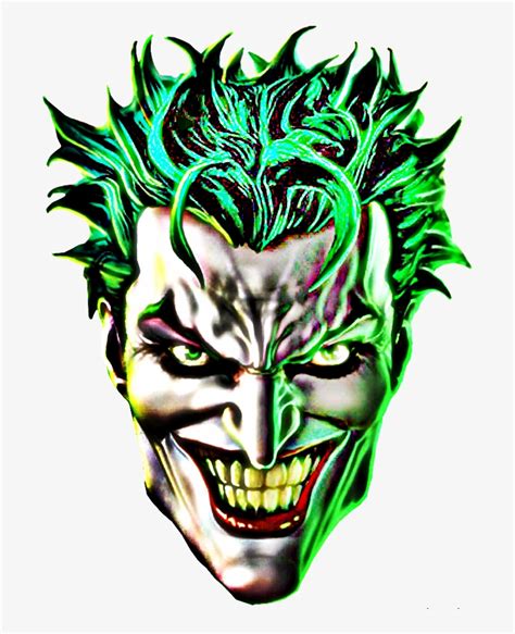 Download Transparent Joker Face Png - Joker Face - PNGkit