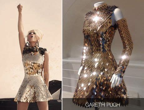 Beyonce's "Run The World (Girls)" mirrored dress by Gareth Pugh ...