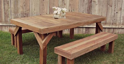 DIY Cedar Picnic Table | Hometalk