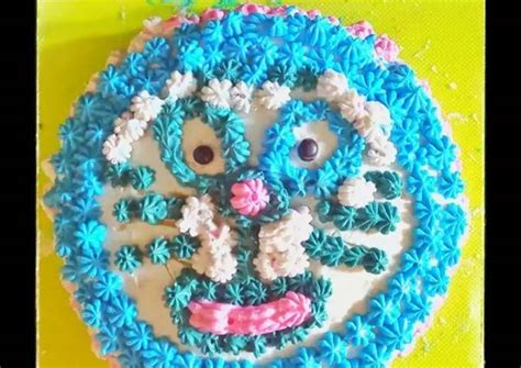 Resep Ugly Cake Prank Doraemon oleh Dessy Solehyanti - Cookpad