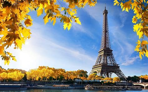 Monuments, Eiffel Tower, Fall, France, Paris, HD wallpaper | Peakpx