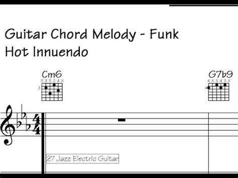 *Monophony: Guitar Chord Melody Mastery - Song: Hot Innuendo - YouTube