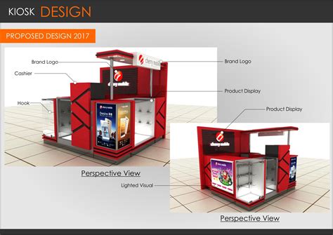 Kiosk Design Concept by Julius Sagun at Coroflot.com