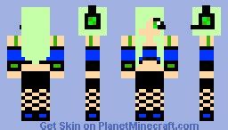 Zombie Girl Minecraft Skin