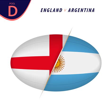 Rugby competition England v Argentina . Rugby versus icon. 27484425 Vector Art at Vecteezy