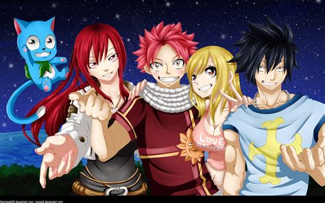 Lucy and Natsu Wallpaper - WallpaperSafari