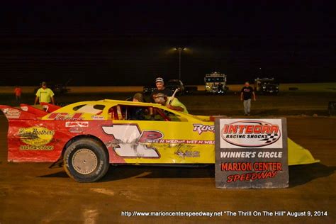 AmsOil Night @ Marion Center Speedway August 9, 2014 - RacingIn.com