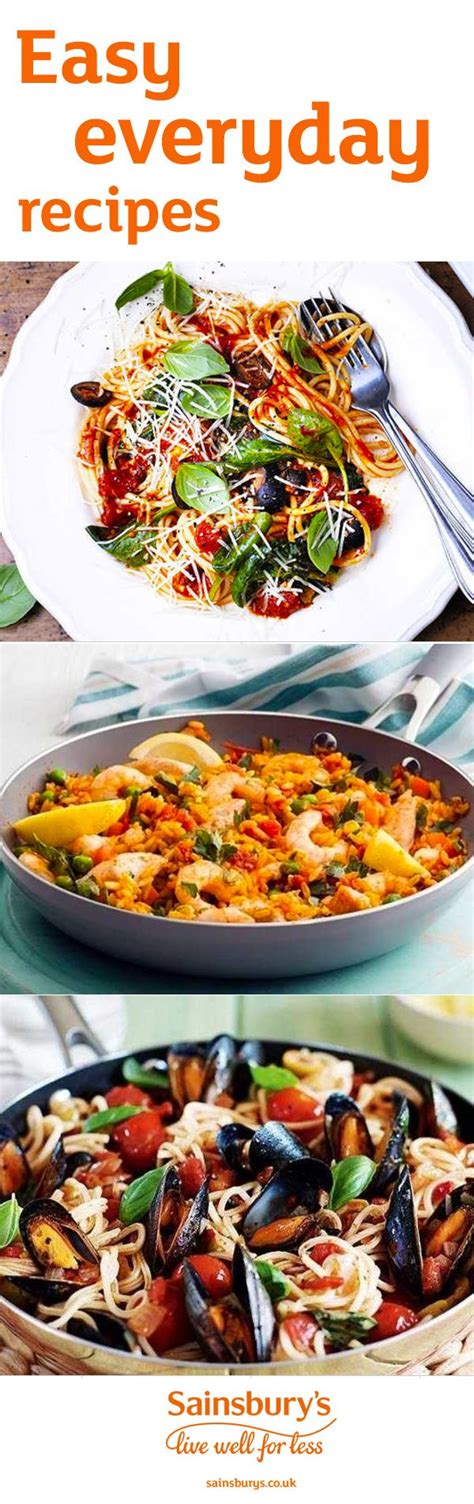 Easy everyday recipes | Sainsbury's Recipes | Everyday food, Sainsburys recipes, Recipes