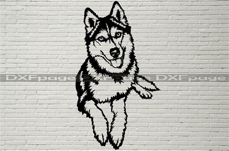 Husky SVG Silhouettes dxf Siberian Husky SVG for Cricut dog | Etsy in 2021 | Husky svg, Dog ...