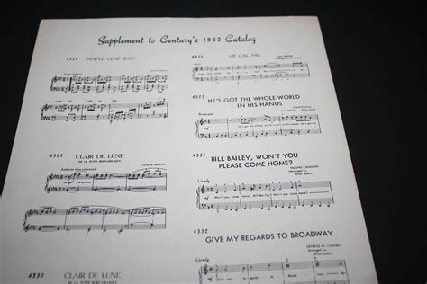 Village Wedding Sheet Music for Piano 1962 Piano Sheet - Etsy