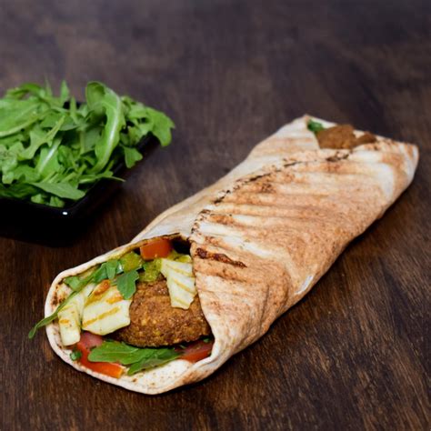 CHICKEN FALAFEL WRAP – Falafel Xpress